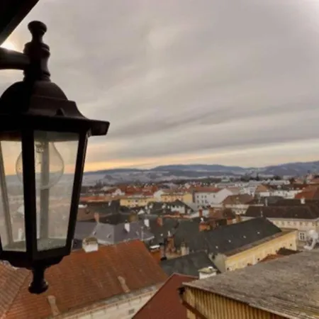 Terrassen Appartement Ueber Den Daechern Von Krems Buitenkant foto